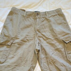 Casual Tan Cargo Shorts